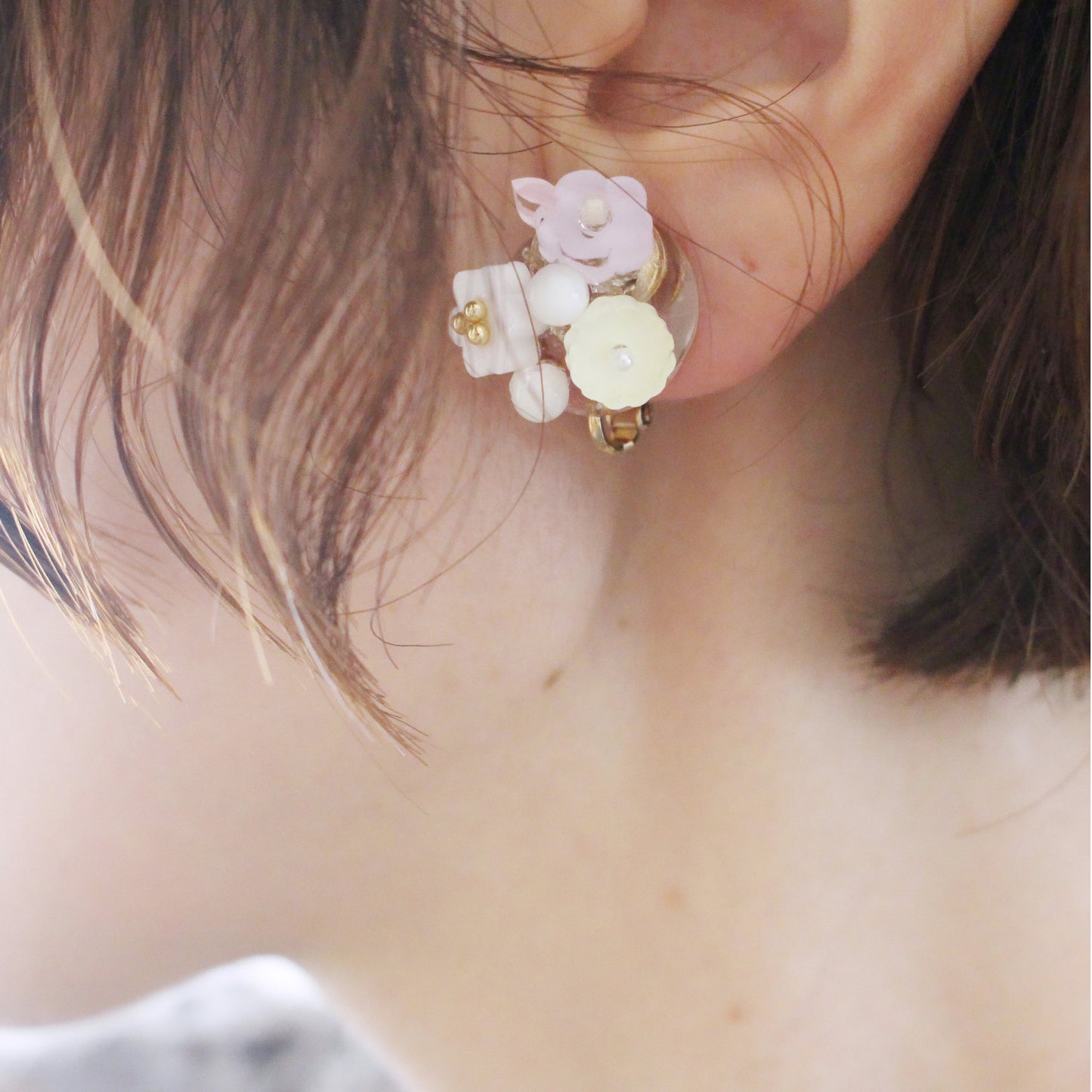 petit bouquet earrings