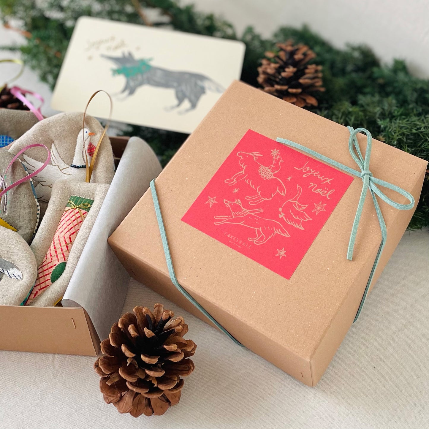 Hand-Painted Ornament Gift Set