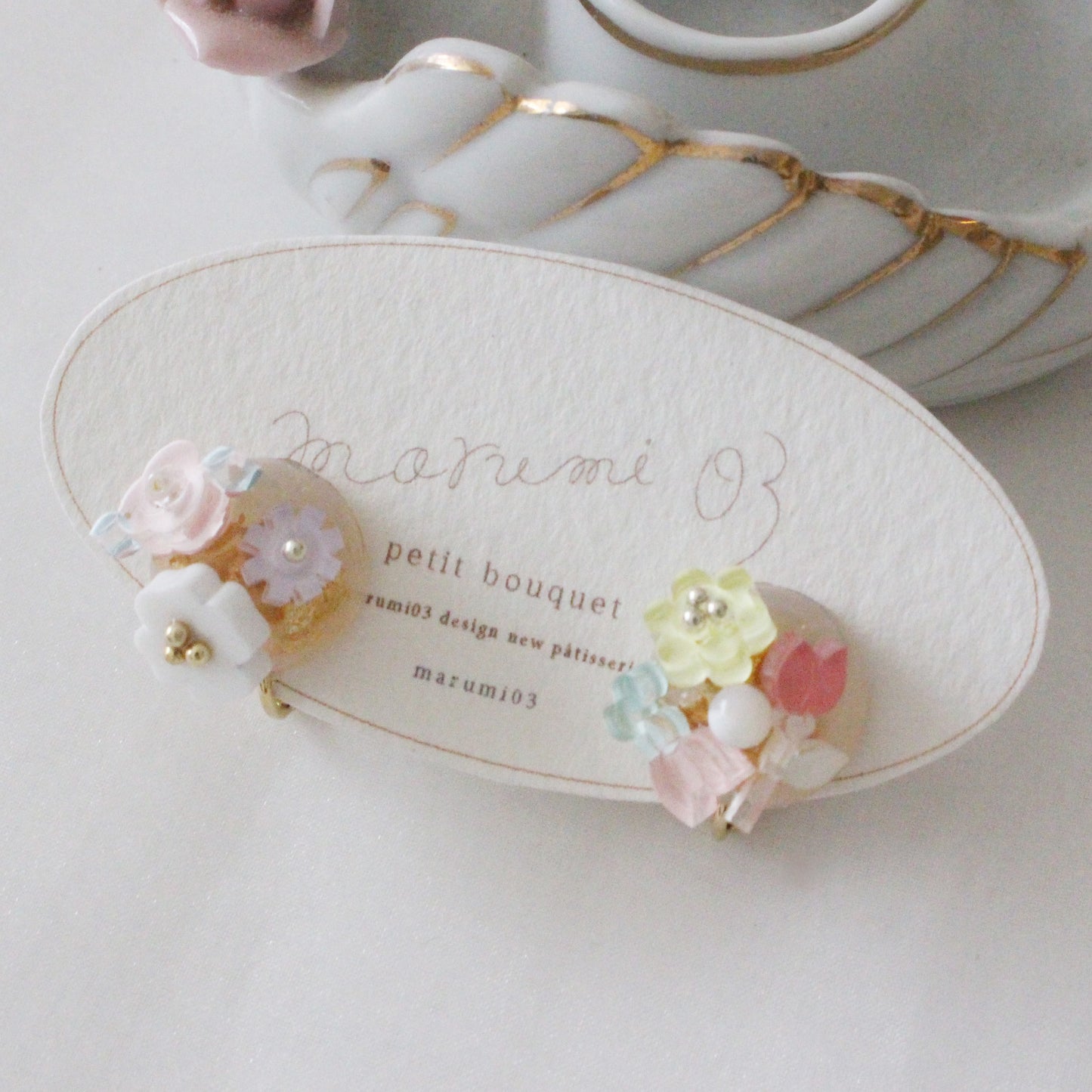 petit bouquet earrings