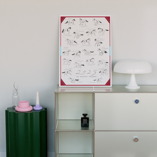 Japan 2025 G1 Winners Poster | A3 Digital Download