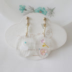 story frame earrings