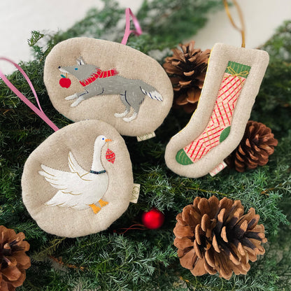 Hand-Painted Ornament Gift Set