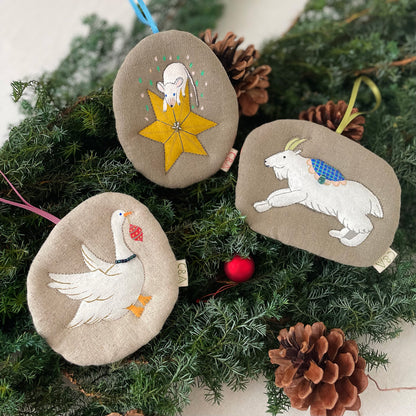Hand-Painted Ornament Gift Set