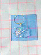 keychain: hanakotoba | language of flowers