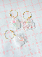 keychain: hanakotoba | language of flowers